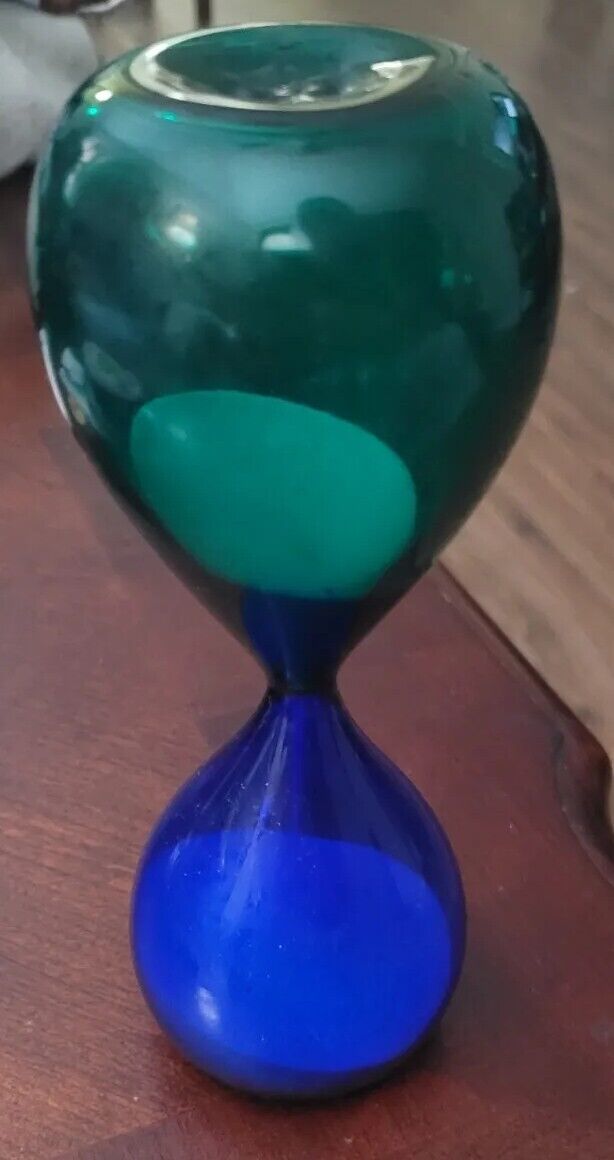 Venini Hourglass - 1957 Mid Century Hand-blown in Italy - Signed