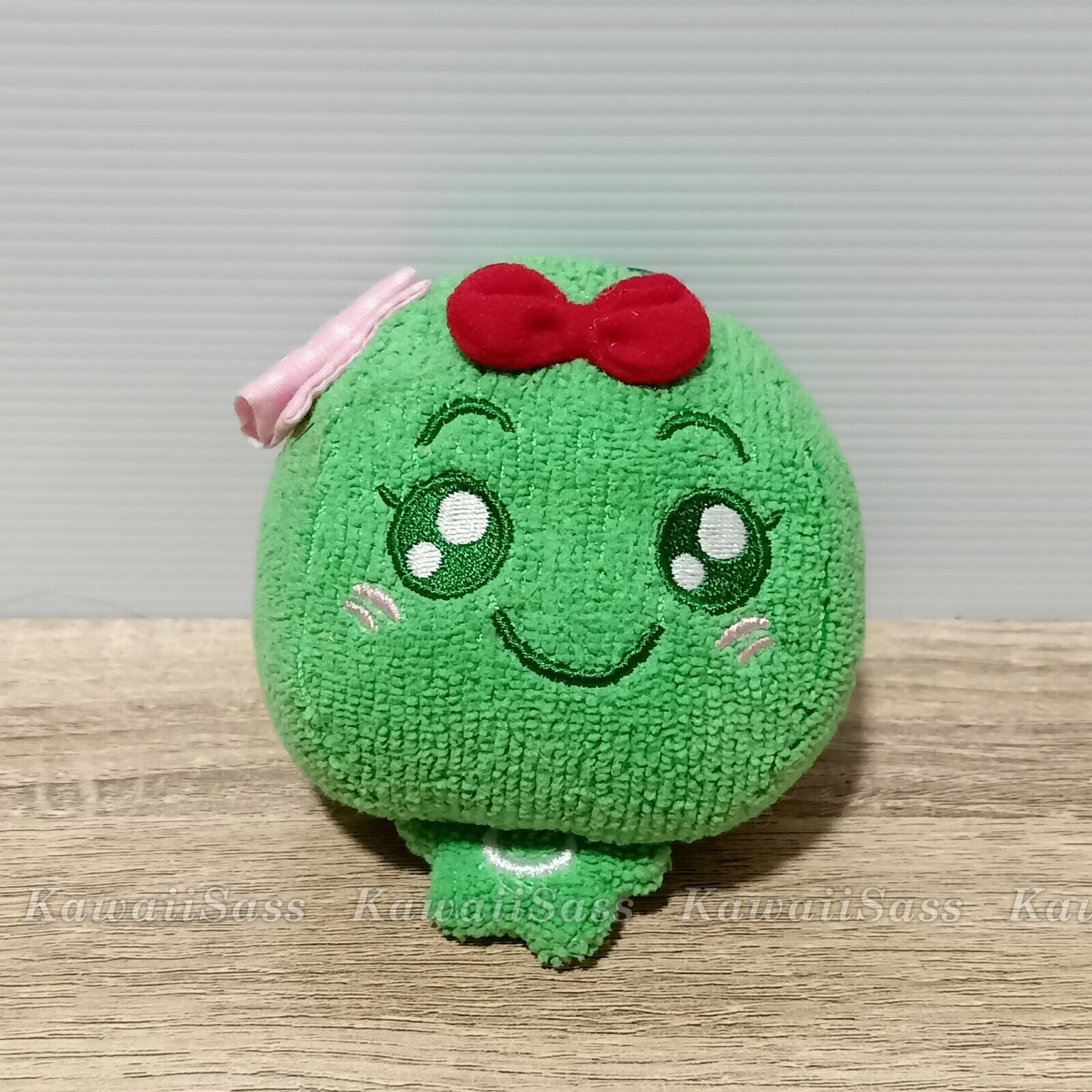 Rare Hokkaido Mari Mari Marimo Plush Strap Toy Stuffed Animal Green Japan 4\