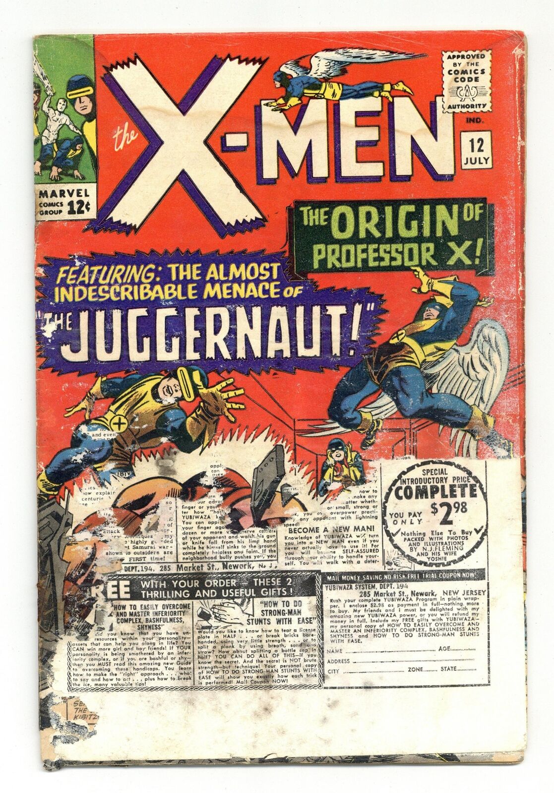 Uncanny X-Men #12 PR 0.5 1965 1st app. Juggernaut