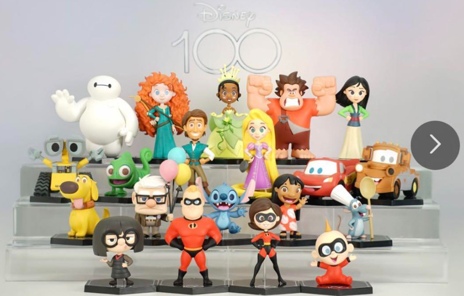 Disney Figure Disney100 Mini Figure Collection Vol.4 All 20 types set Disney