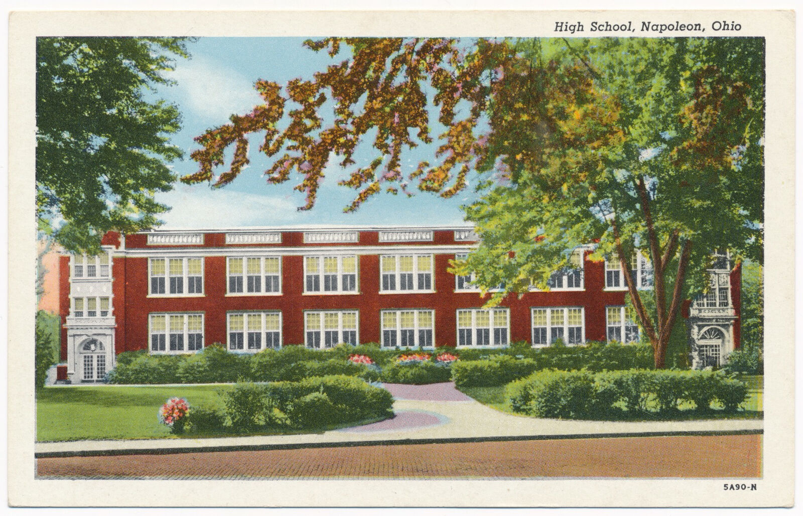 High School, Napoleon, Ohio ca.1935