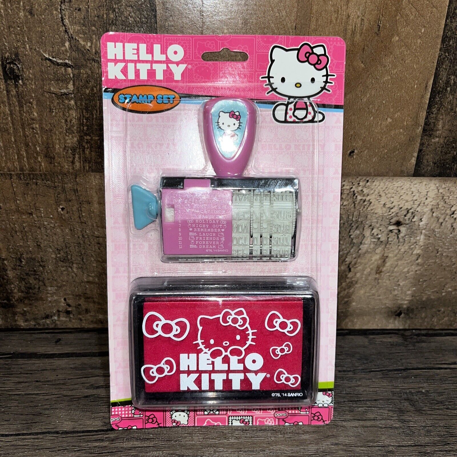 Sanrio 2014 Hello Kitty Stamp Set #55168 Rare Collectible