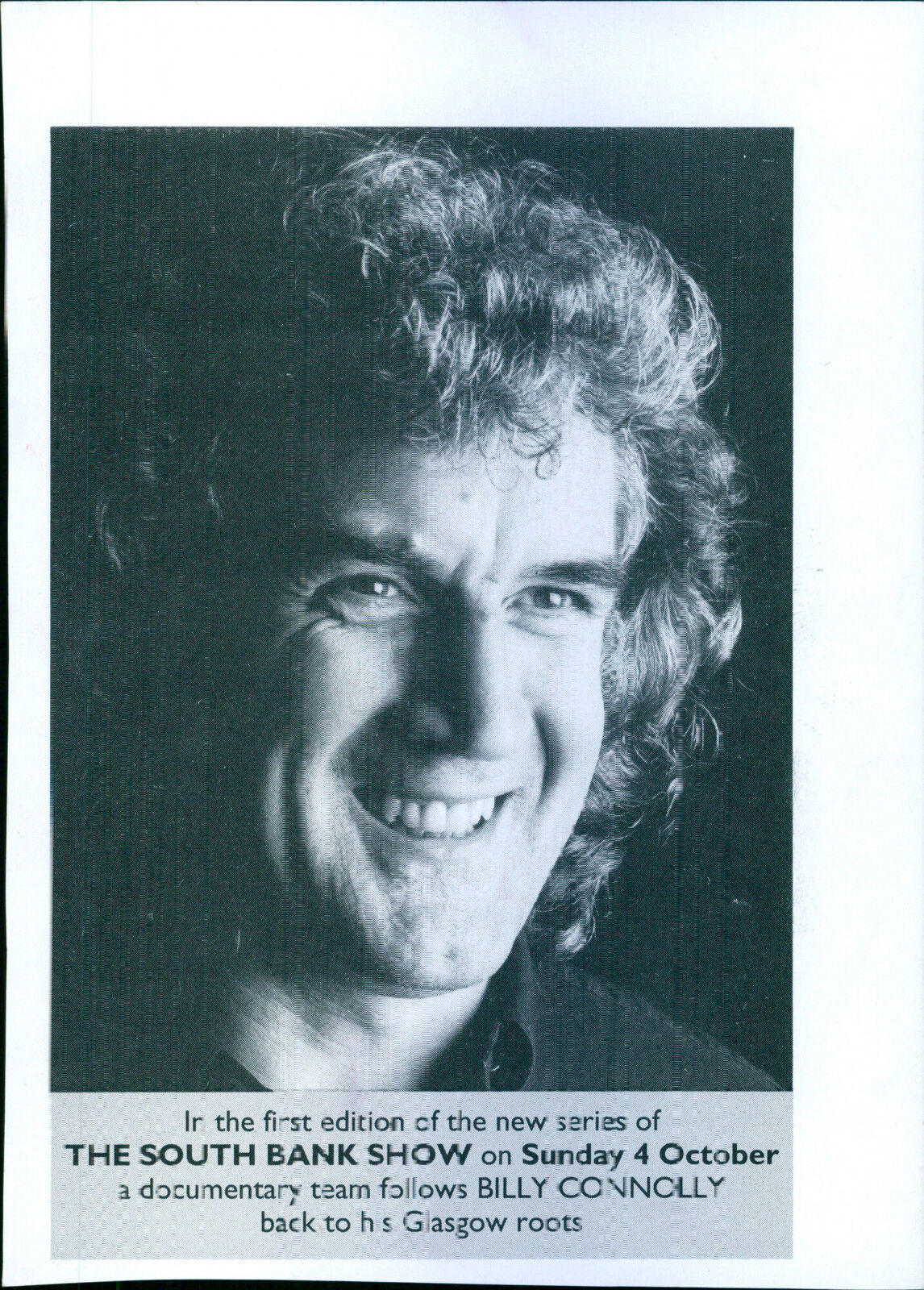 Billy Connolly, Scottish comedian actor. - Vintage Photograph 2484248