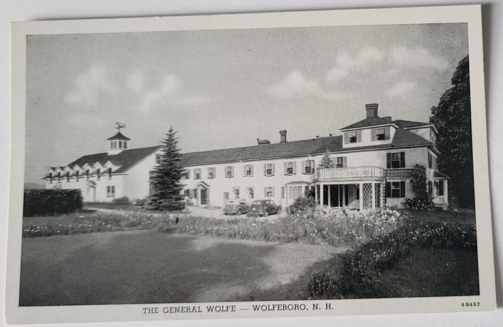VTG 1946 ADVERTISING PC THE GENERAL WOLFE HOTEL WOLFEBORO NH NOS MINT *