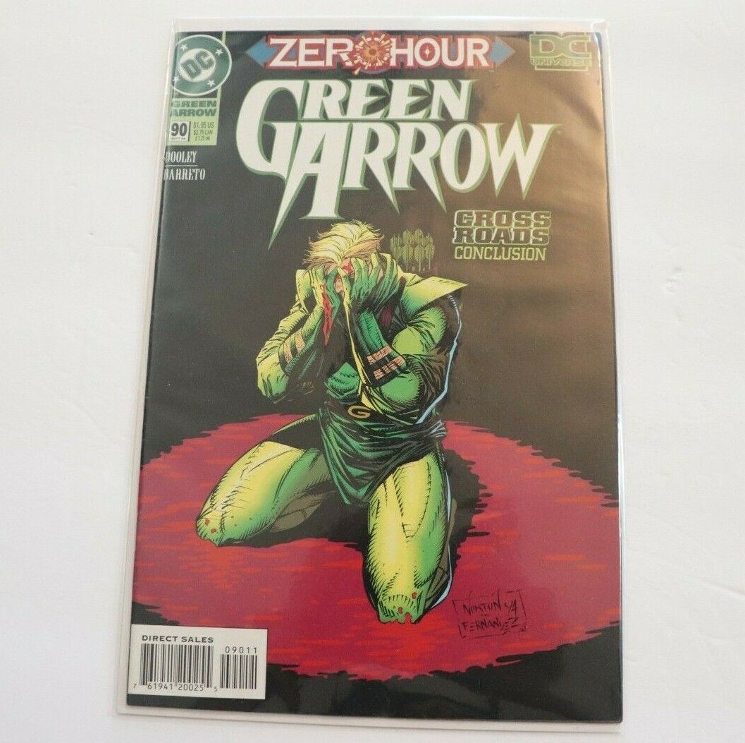 Green Arrow #90 1987 DC Comics Zero Hour 