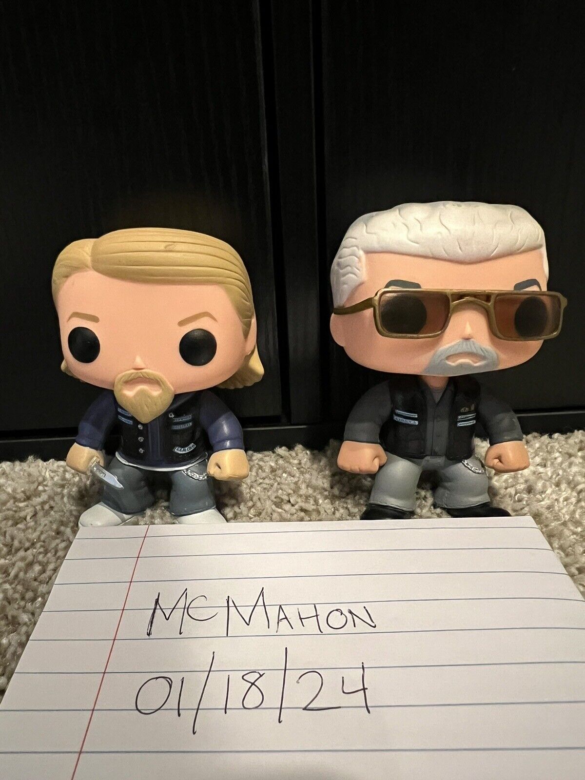 Sons of Anarchy: Jax Teller & Clay Morrow Funko Pop Out Of Box