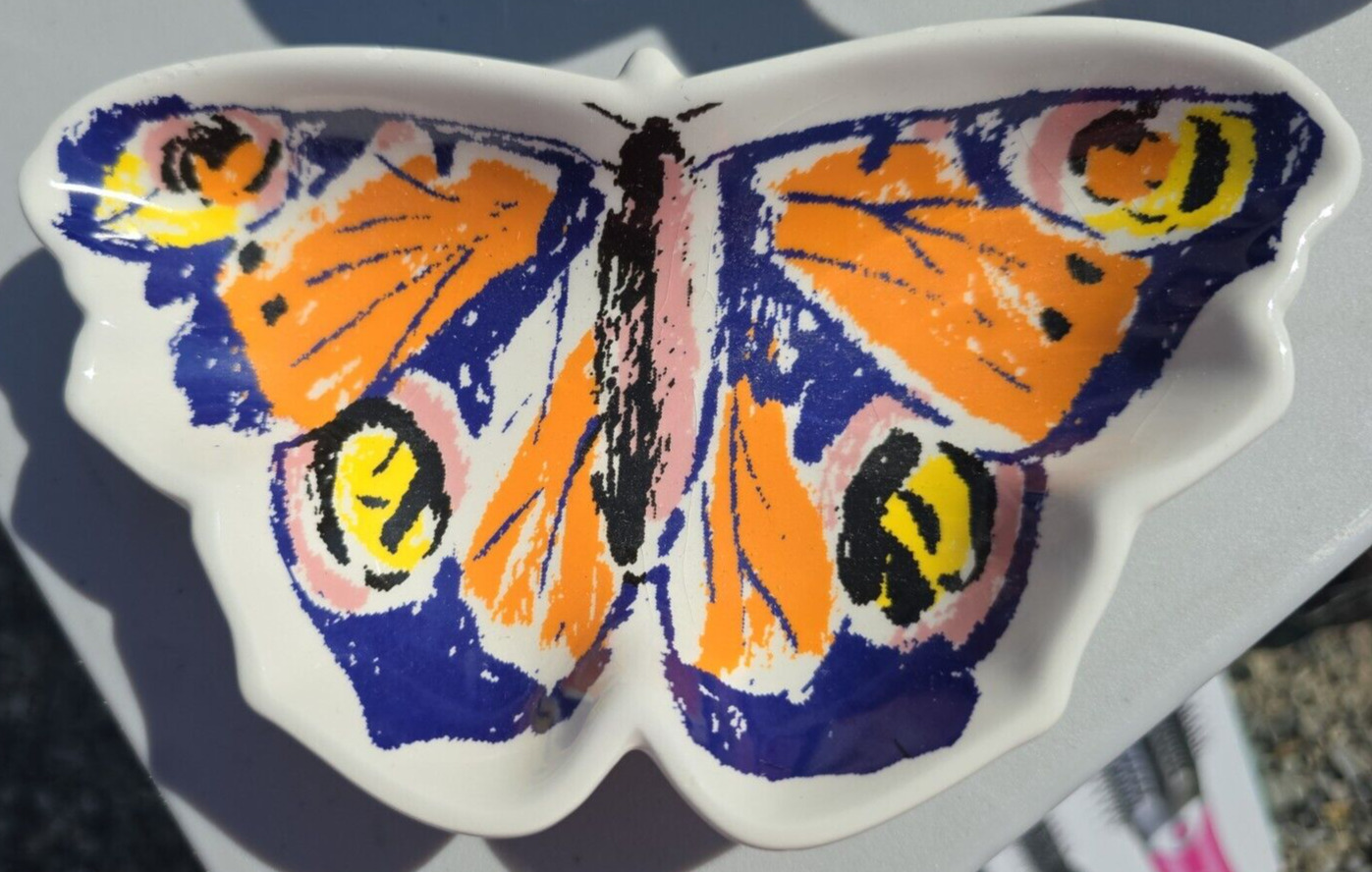 AVON Savannah Blooms Butterfly Dish