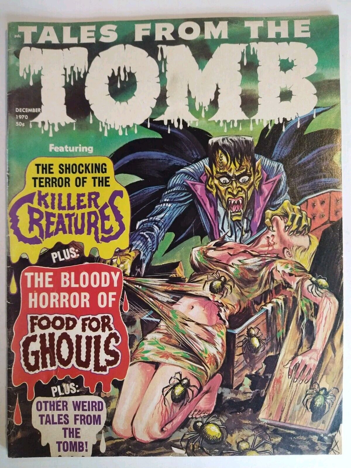 Eerie Publications Tales From the Tomb #6 December 1970 FN+ 6.5