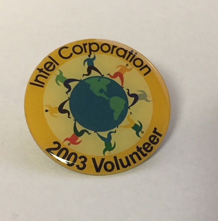 2003 Intel Corporation Volunteer Pin