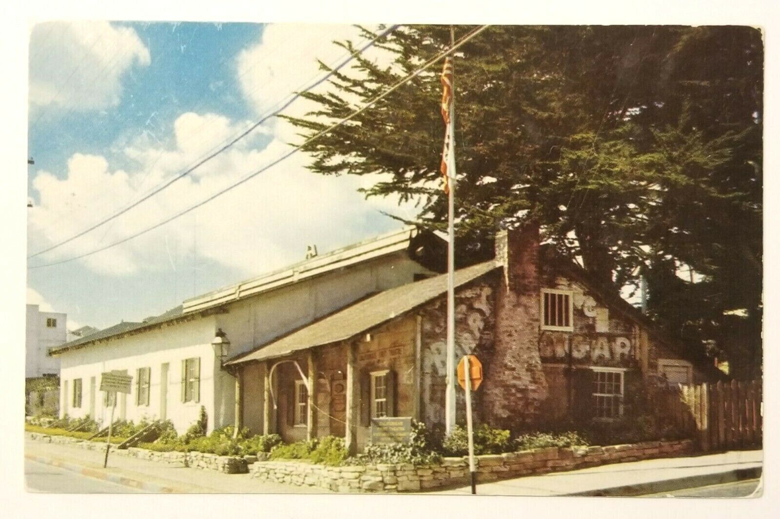 1961 Monterey California's First Theater Postcard