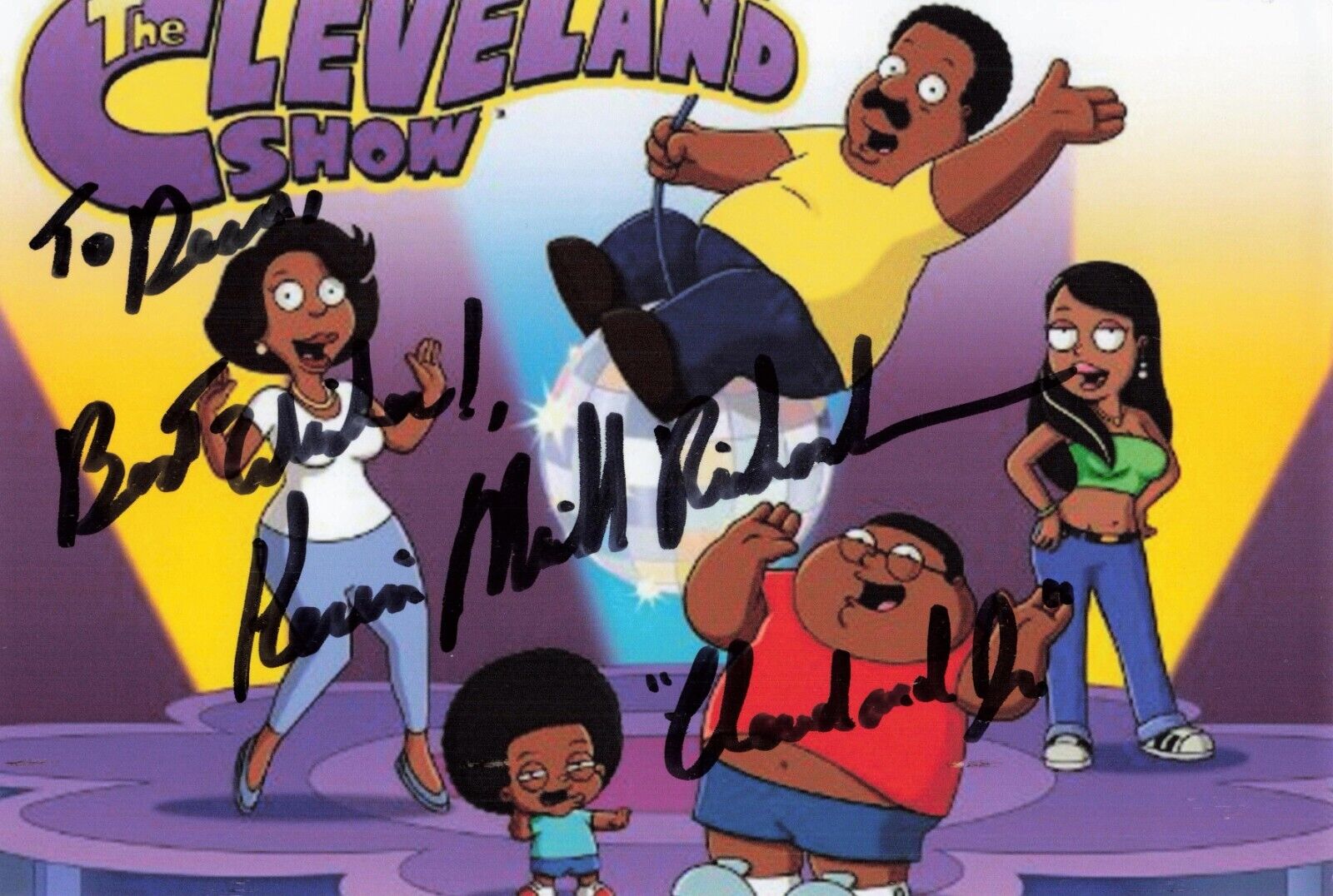 Kevin Michael Richardson Family Guy Signed Autographed 4x6 Photo