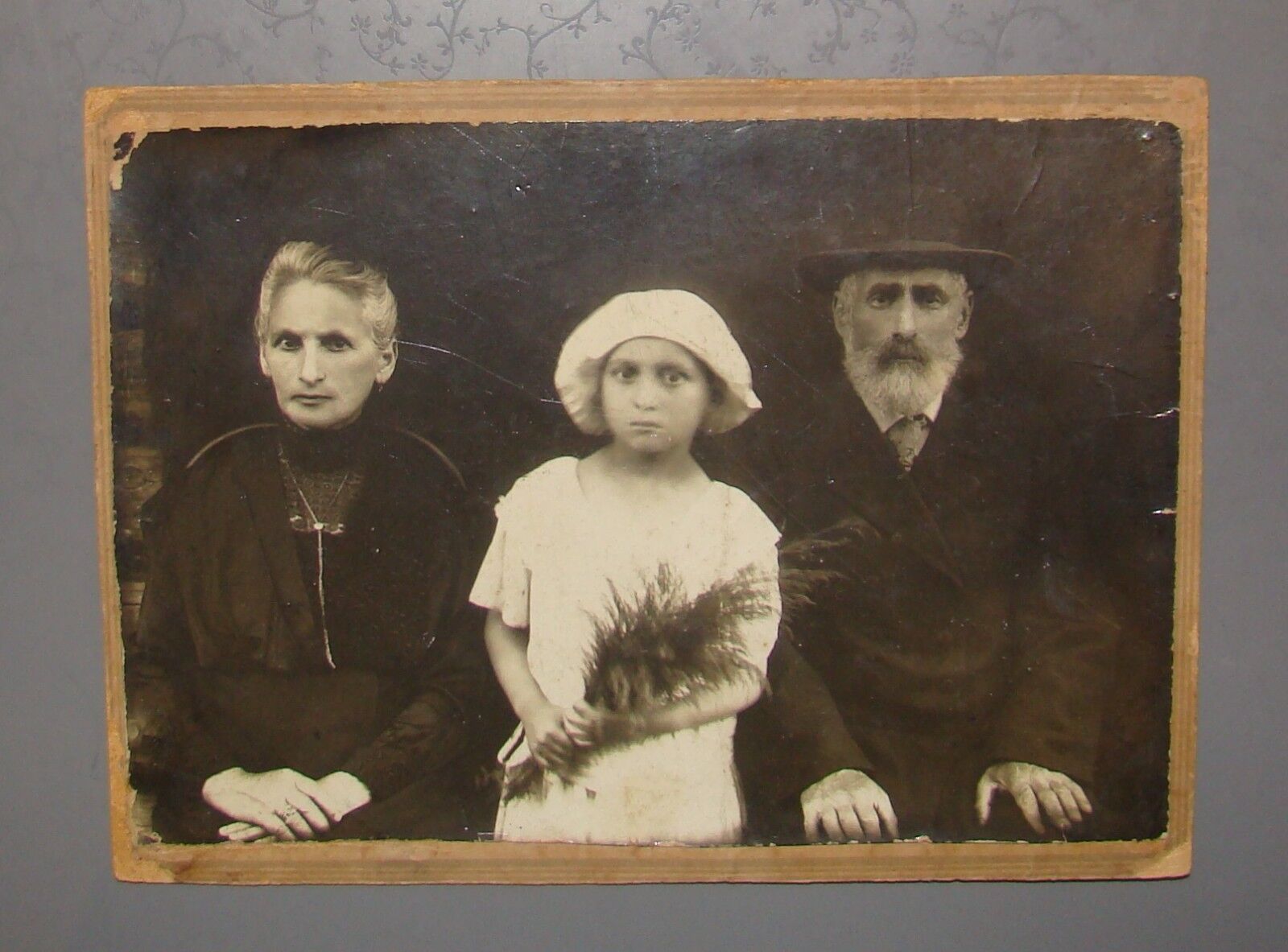 jewish judaica antique rabbi family cdv photo russia germany poland jews ?