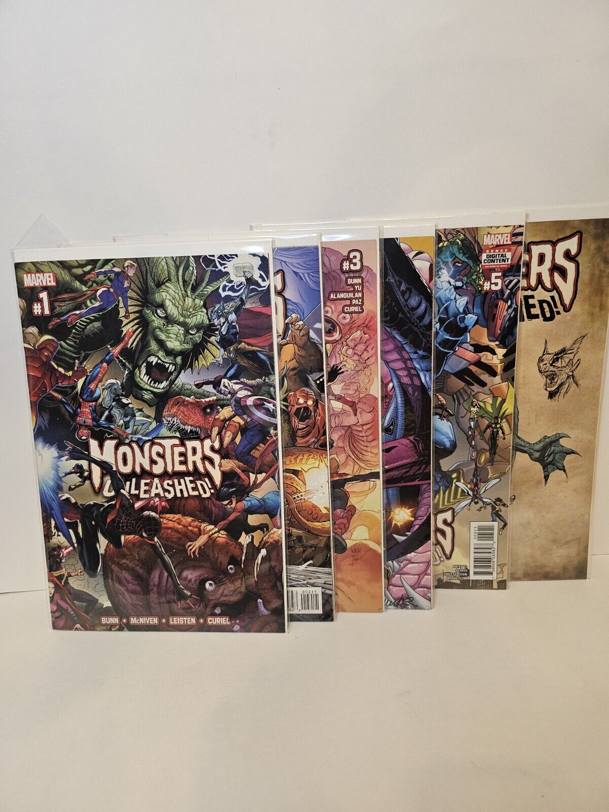 Monsters Unleashed #1-5 VF/NM