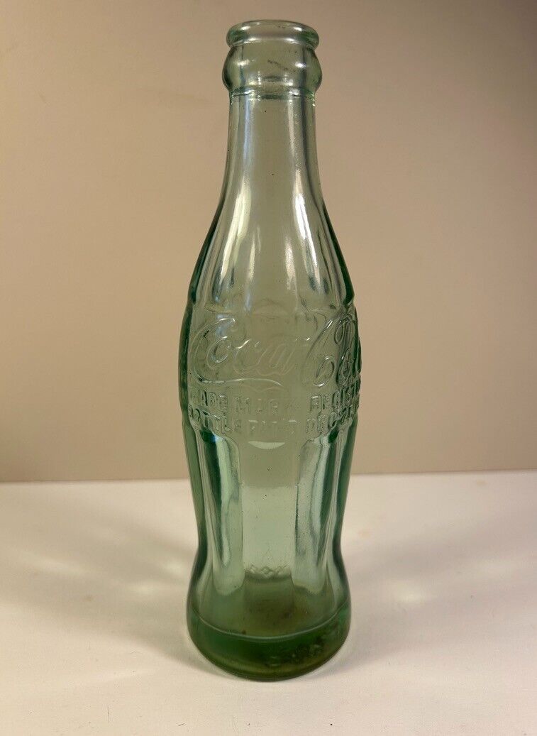 Original Coca Cola Hobble Skirt Christmas Bottle Patent 1923 San Rafael Calif