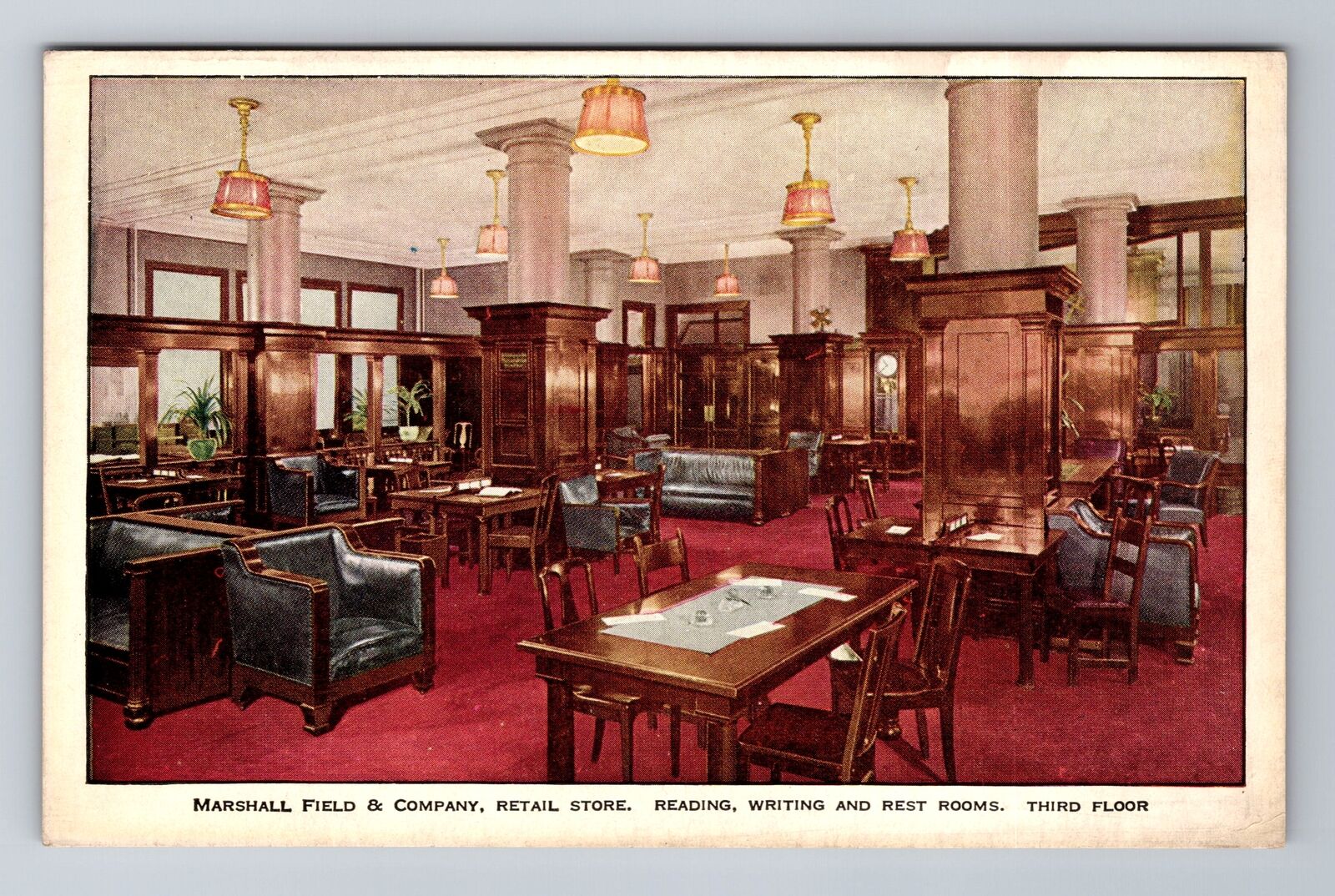 Chicago IL-Illinois, Marshall Field & Company Retail Store, Vintage Postcard