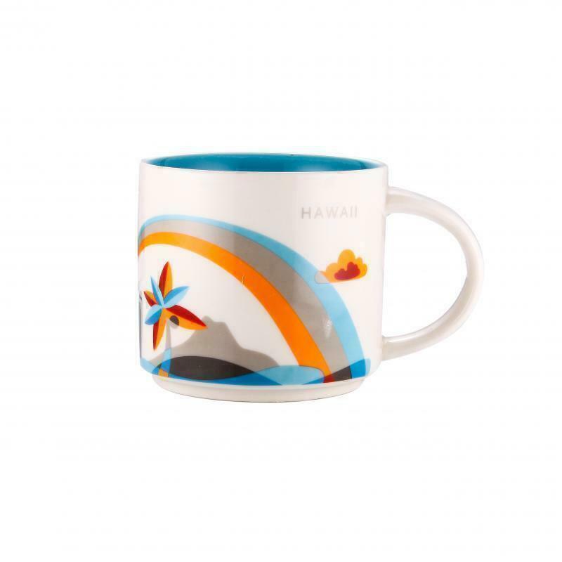 2024 STARBUCKS YAH Ceramic Mug YOU ARE HERE City Coffee Mug Xmas Gift 414ml