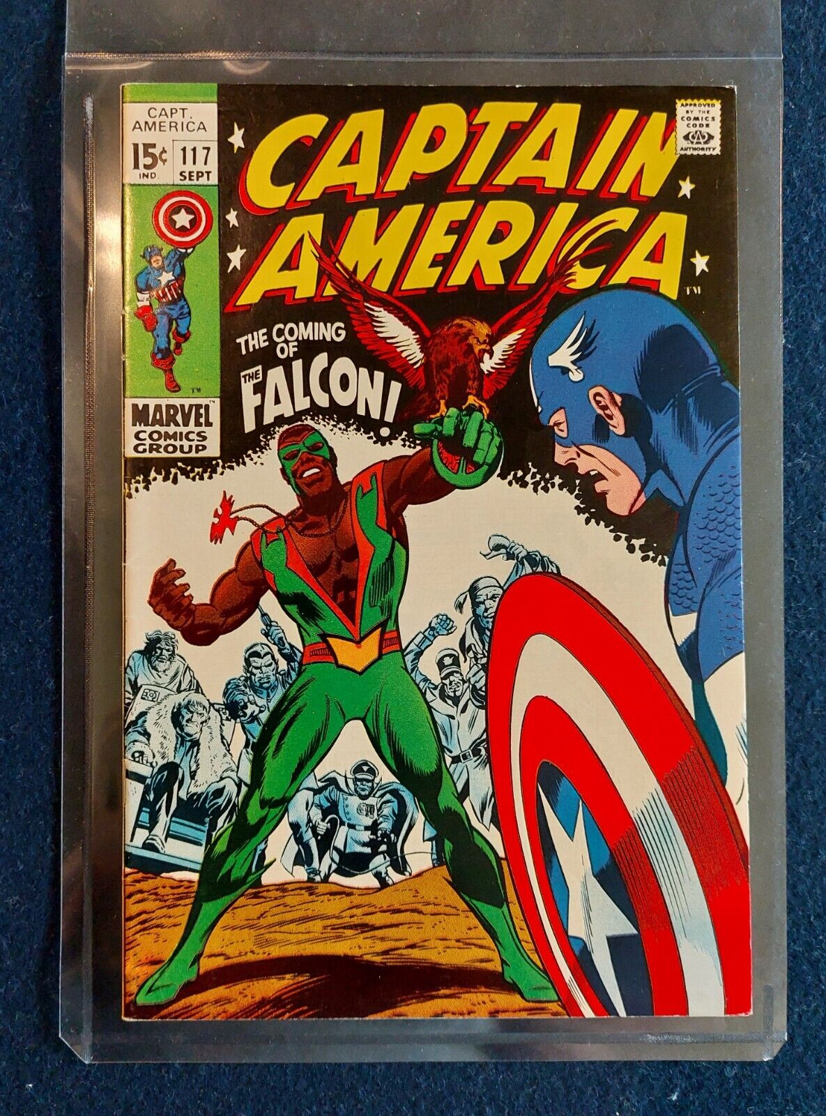 Captain America #117 7.5 VF- OW/WH