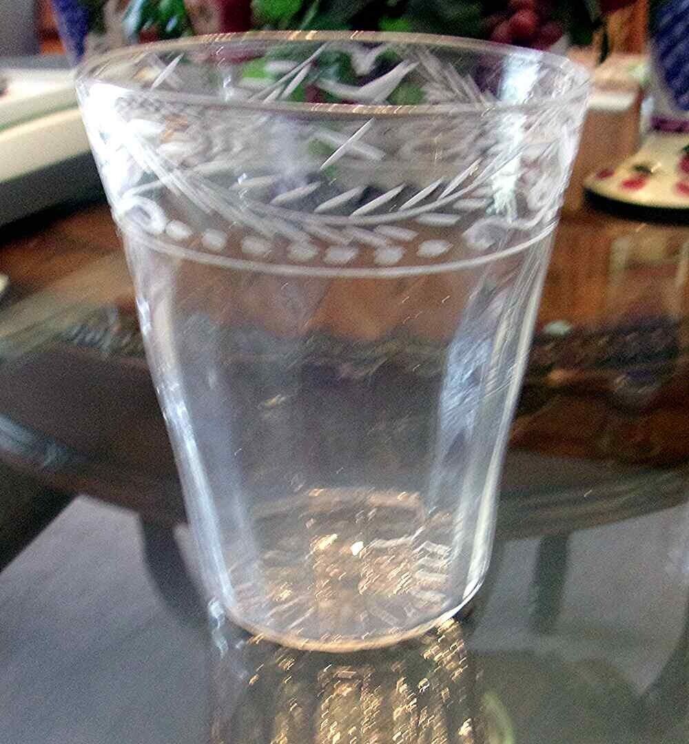Authentic Flint Glass Pontil Flip Early Rare Circa 1750 Stiegel Type   B