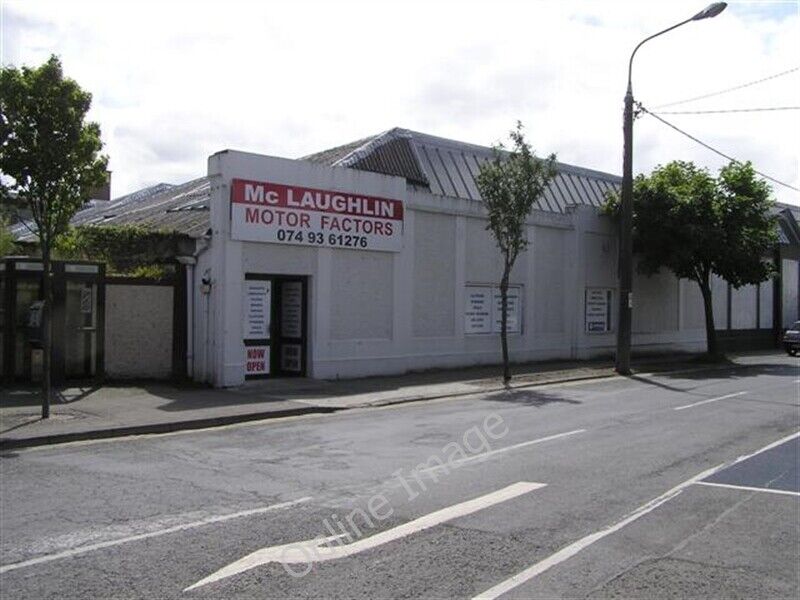 Photo 6x4 McLaughlin Motor Factors, Buncrana It is located at St Oran c2009