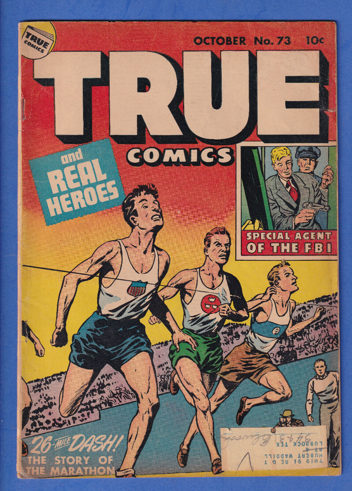True Comics #78 Stan Musial Gen Lucius Clay Special Agent August 1949