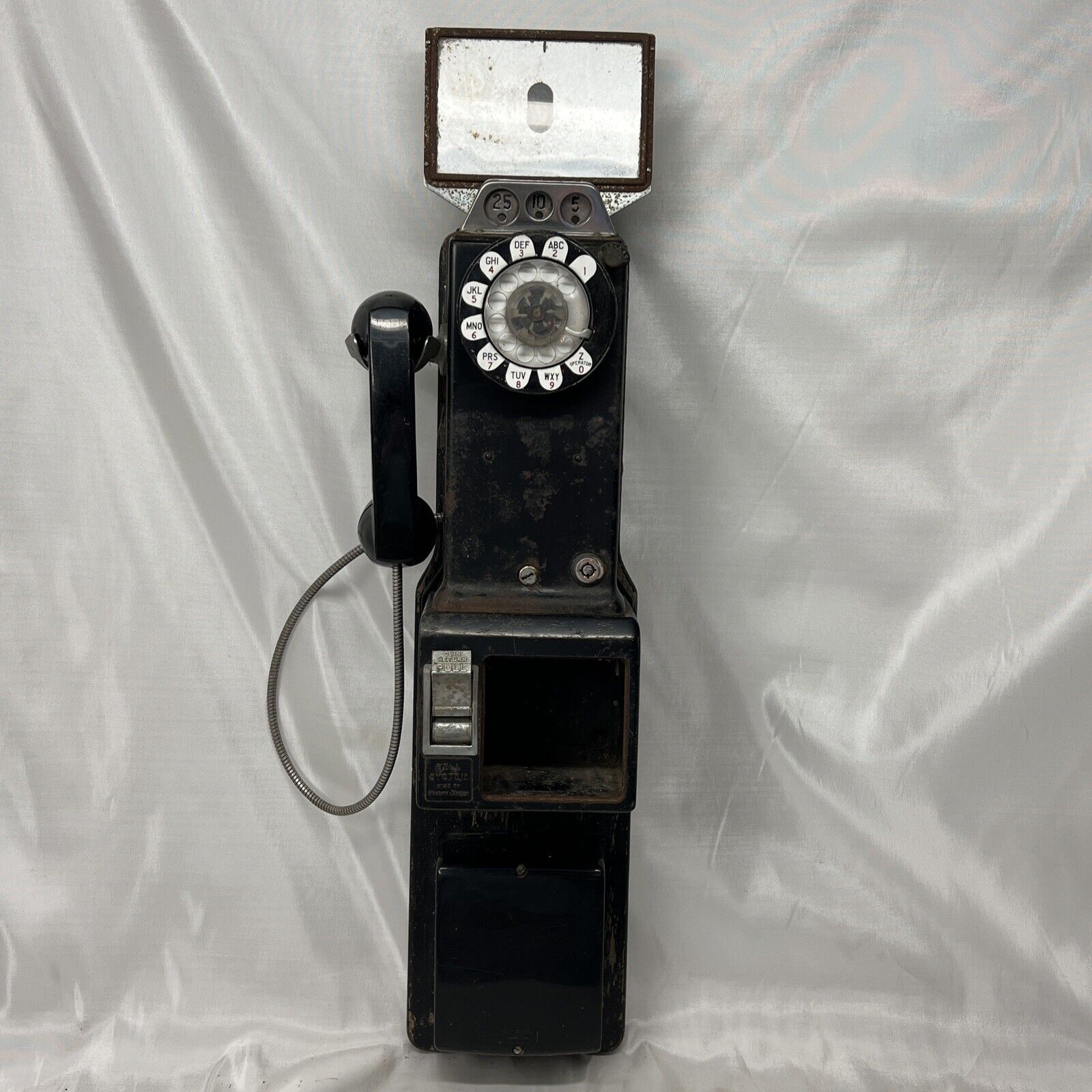 Vintage Bell Systems Western Electric 3 Slot Pay Phone