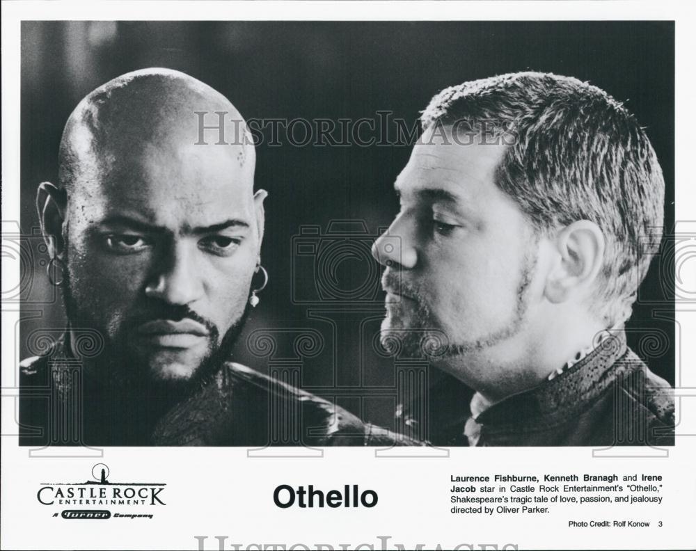 1995 Press Photo Laurence Fishburne And Kenneth Branagh In \