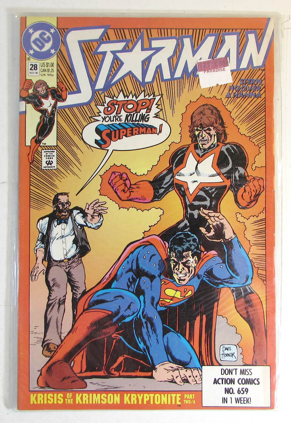 Starman #28 DC Comics (1990) VF/NM 1st Series 1st Print Comic Book