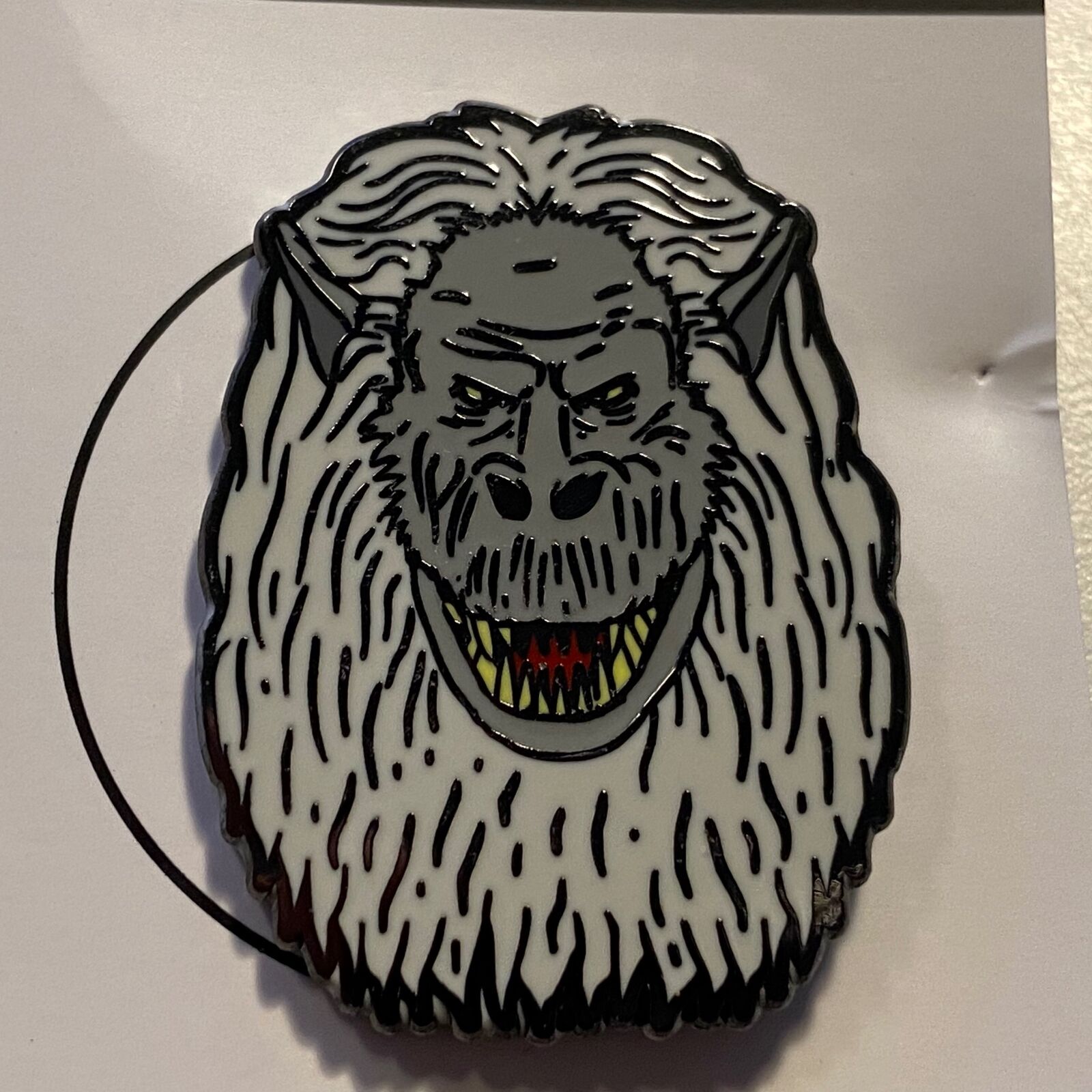 Creepshow Fluffy the Crate Monster Bam Horror Box Enamel Pin LE New Limited