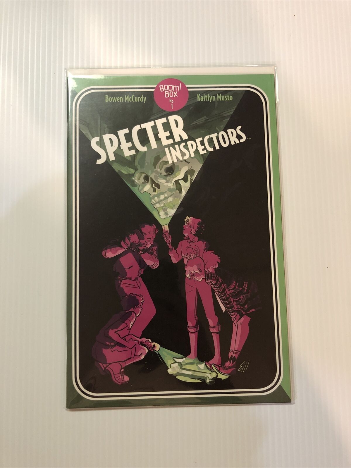Specter Inspectors # 1 Pocket Book Variant Cover NM Boom 