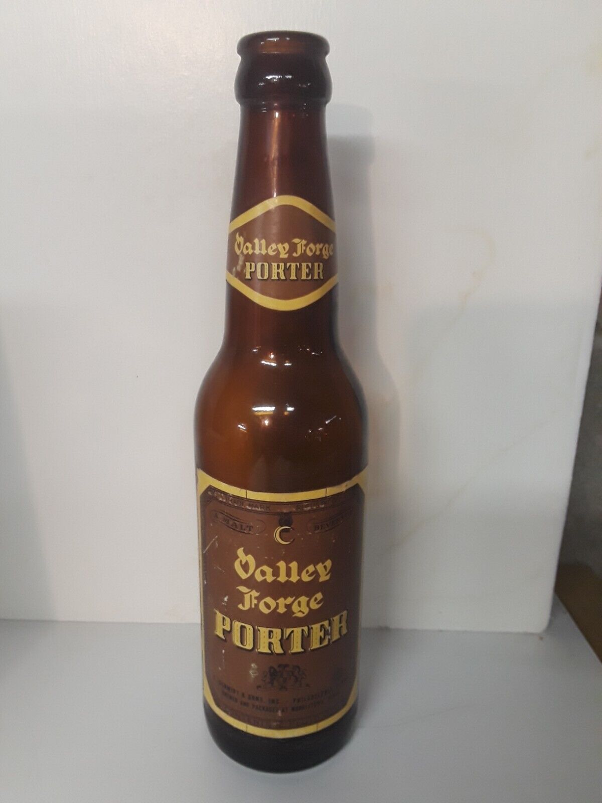 Vintage Valley Forge Porter Beer Bottle