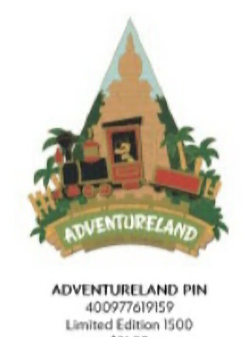 Disneyland pin\'venture Adventureland pin Presale