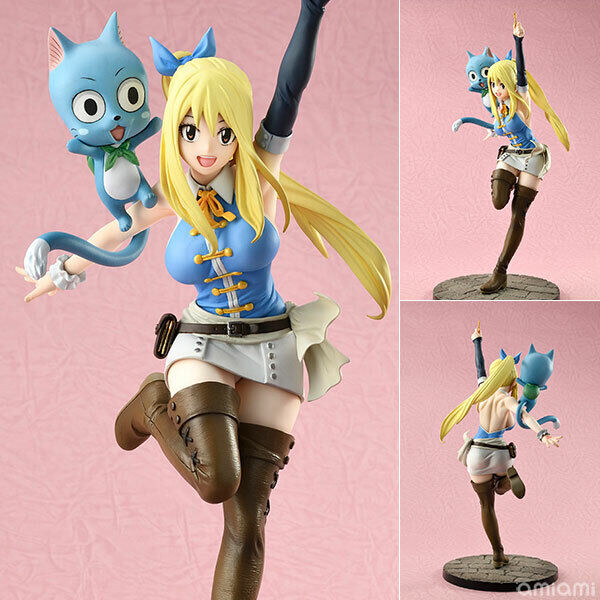 Pre-order FAIRY TAIL Final Series Lucy Heartfilia & Happy 1/8 Figure from JP NEW