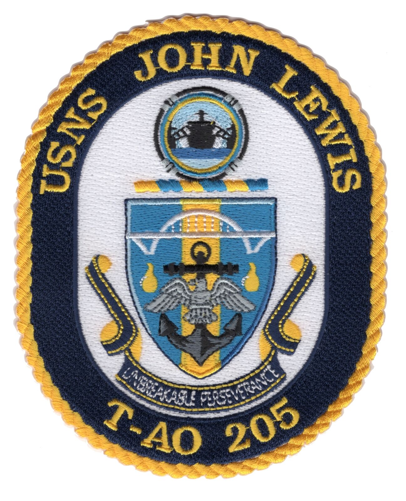 T-AO 205 USNS John Lewis Patch