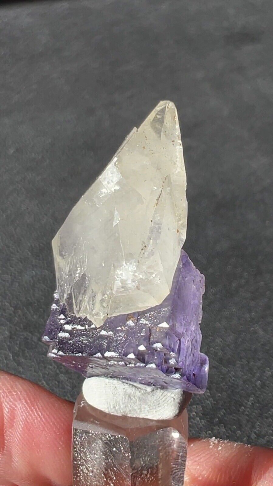 Excellent Elmwood Calcite Fluorite Crystal