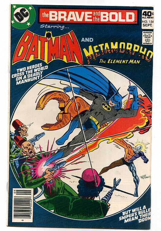 Brave and the Bold 154 Fine+ Batman (1955) Dc Comics CBX9A