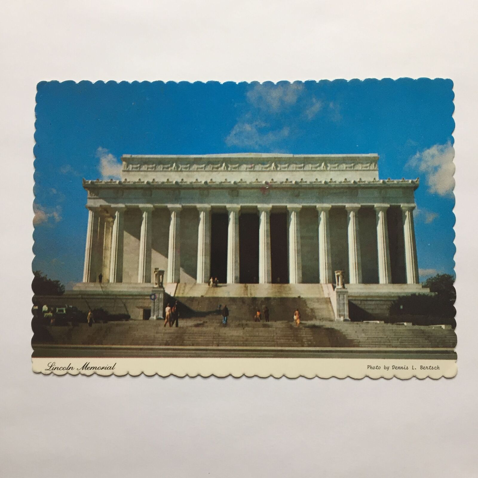 Lincoln Memorial Washington Dc Vintage Postcard Circa 1970S