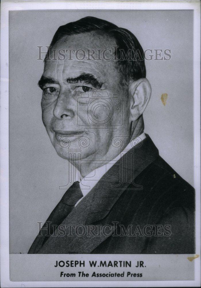 1959 Press Photo Joseph William Martin Politician - RRU30695
