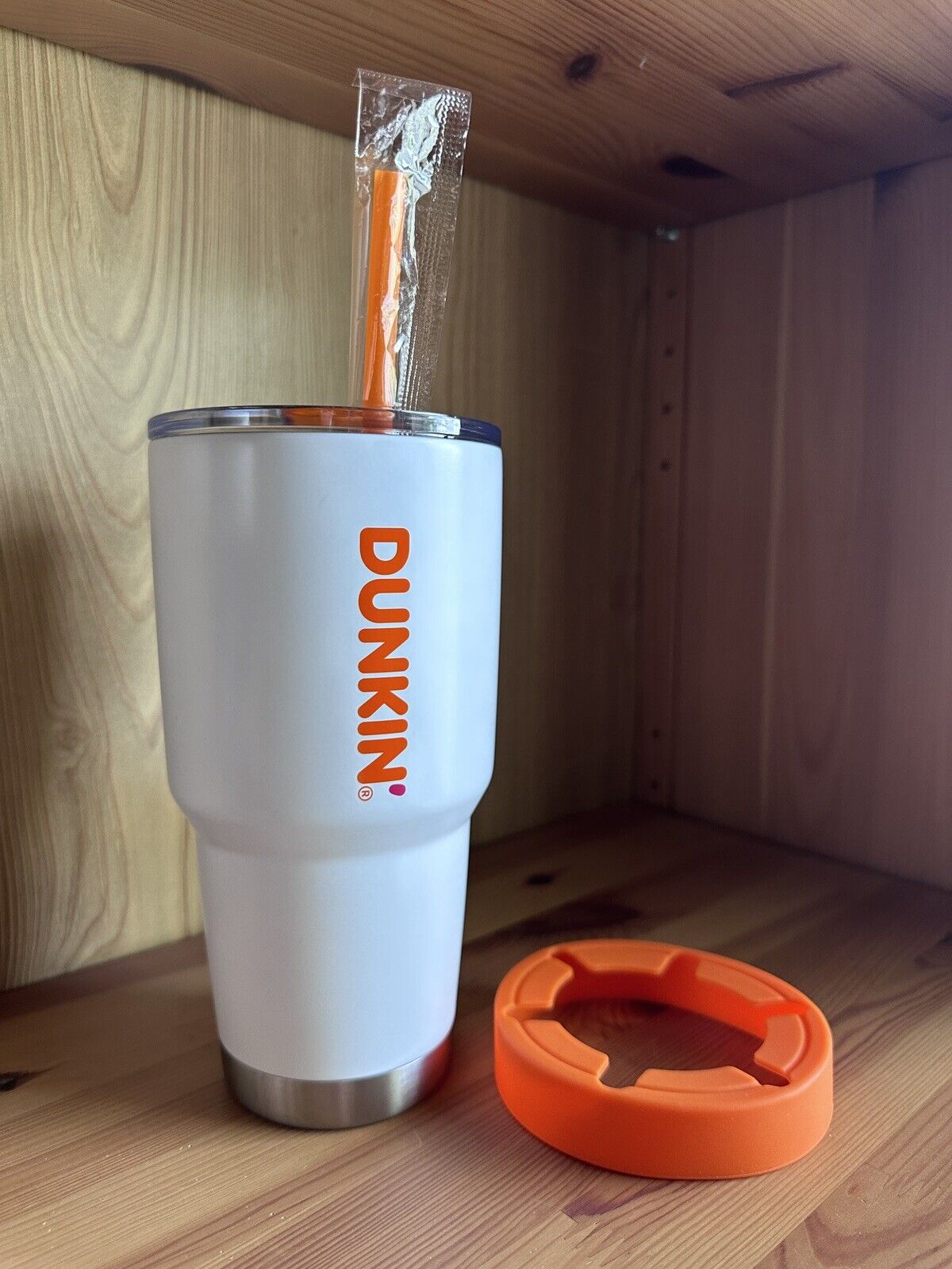 Dunkin’ Spring/Summer 2024 Collection Stainless Steel Cup Insulator - Orange