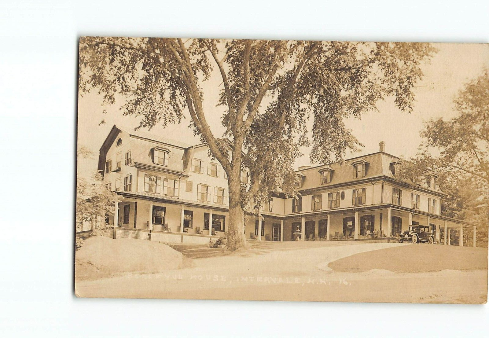 Old Vintage Photo Postcard of Bellevue House Intervale NH