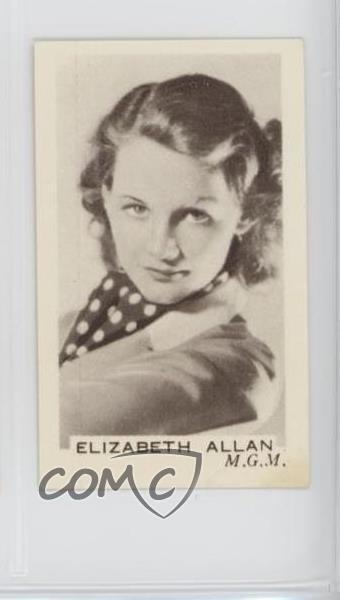 1936 Facchino\'s Cinema Stars Food Issue Elizabeth Allan #1 2h8