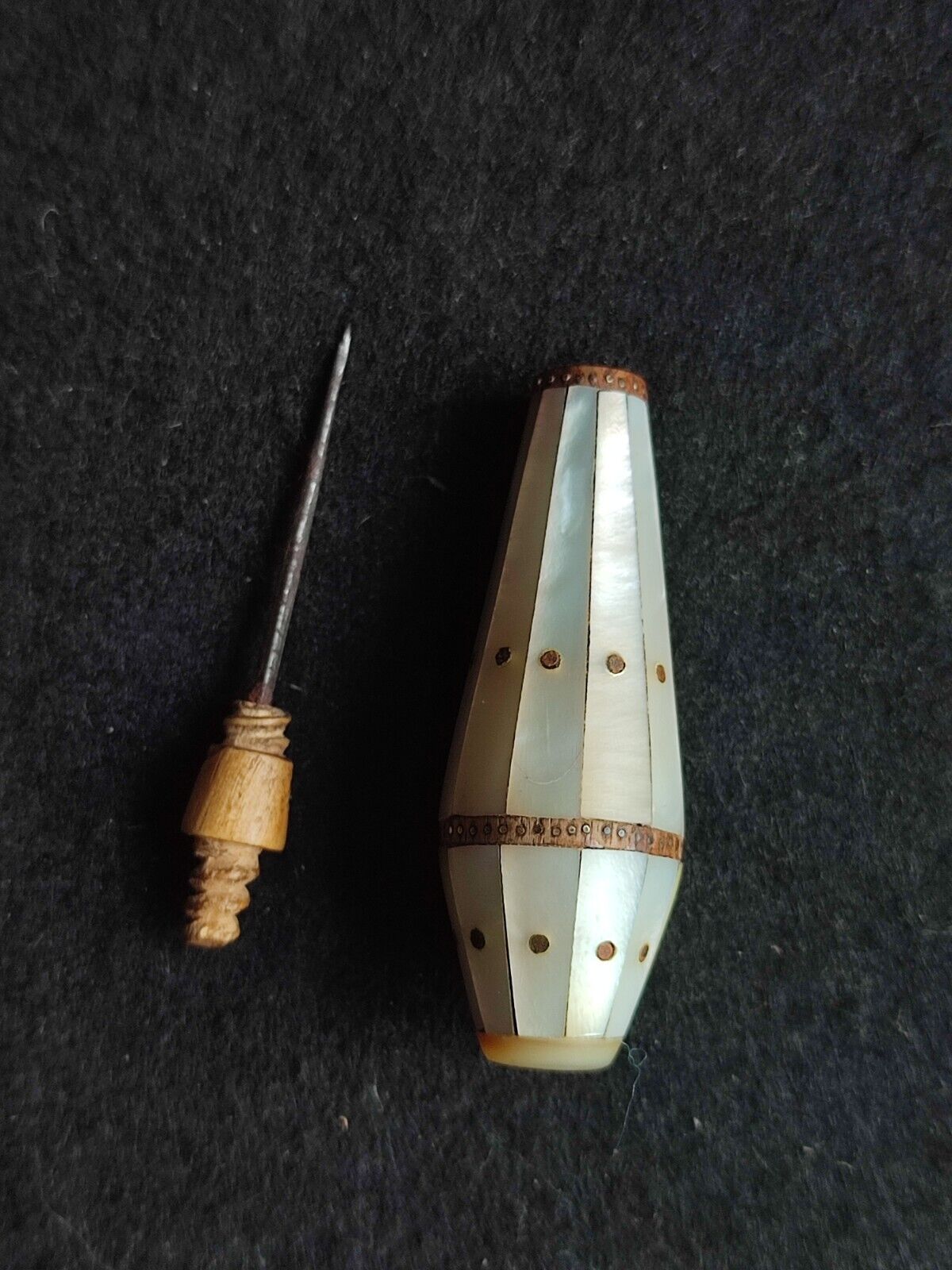 Antique hand tool , Mother of Pearl