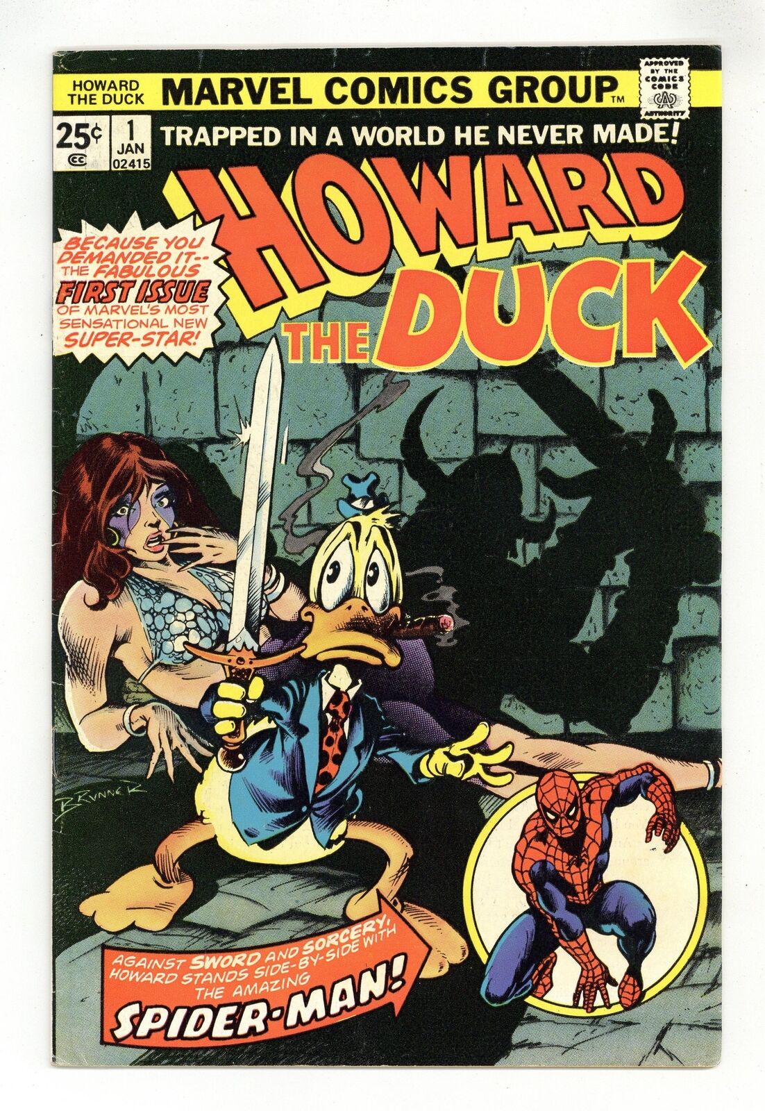 Howard the Duck #1 FN 6.0 1976