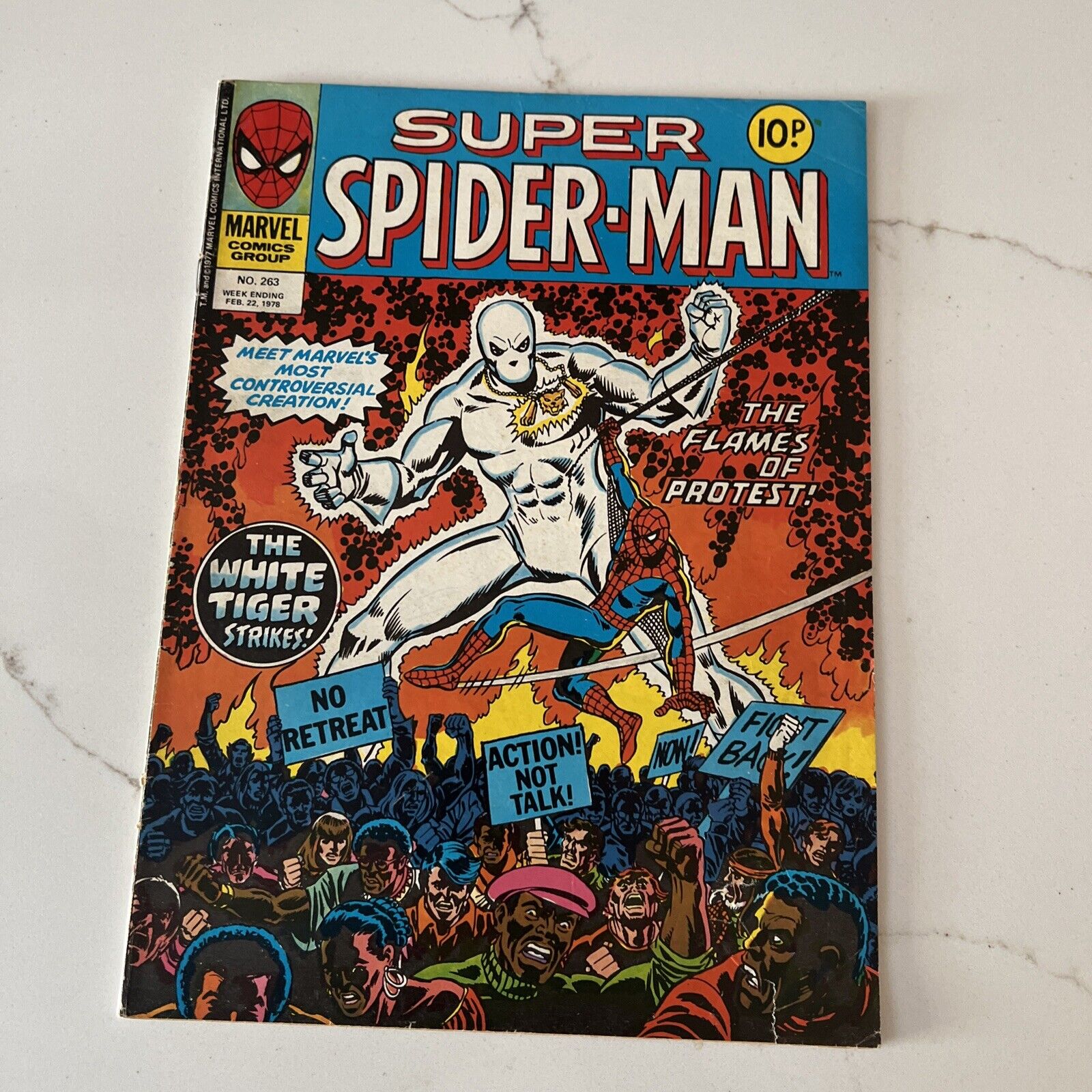 Super Spider-Man Comics Weekly  UK No 263,-1978