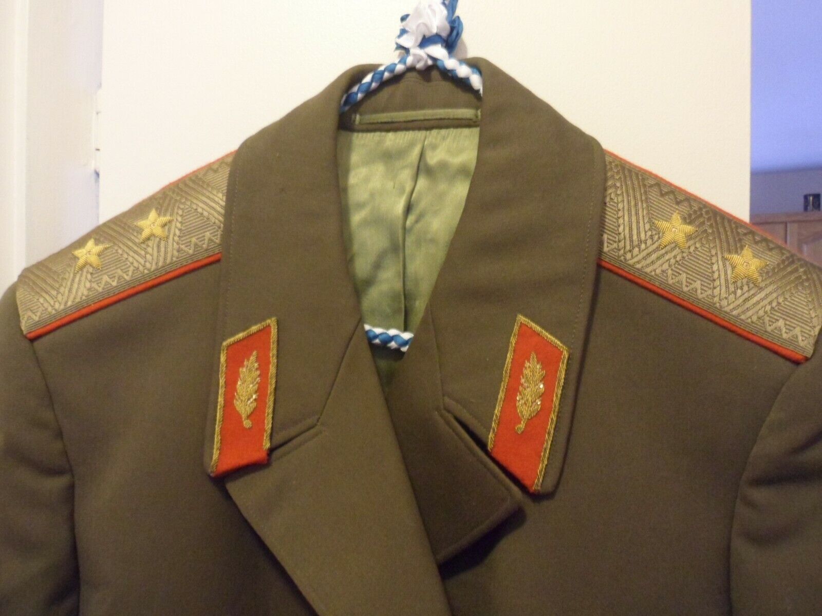 Soviet Union Lt General Overcoat-Large Size-High Quality Lining-Heavy