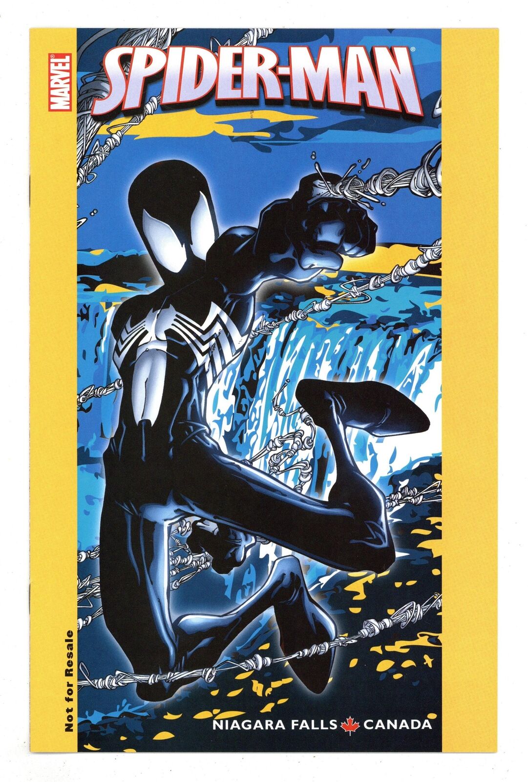Amazing Spider-Man #252 Scherberger Niagara Falls Variant VF 8.0 2007