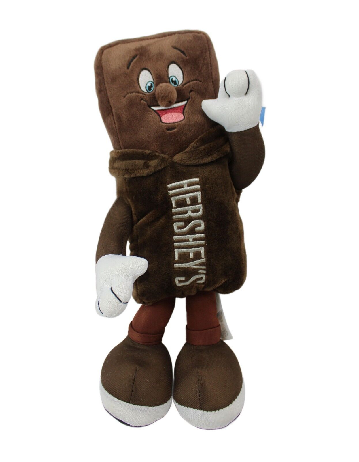 Hershey\'s Chocolate Bar Plush W Poseable Arms And Legs Soft Brown 14\