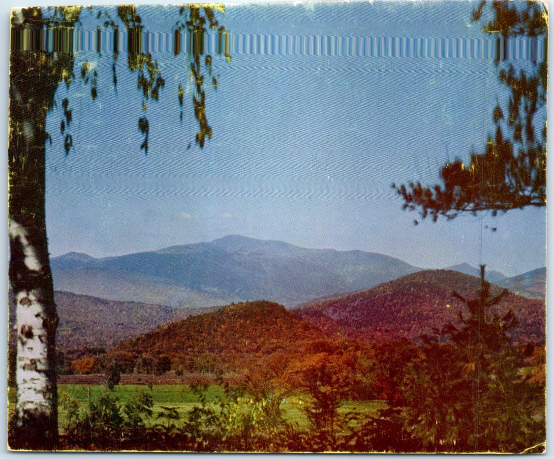 Postcard - Mt. Washington from Intervale, White Mountains, New Hampshire, USA