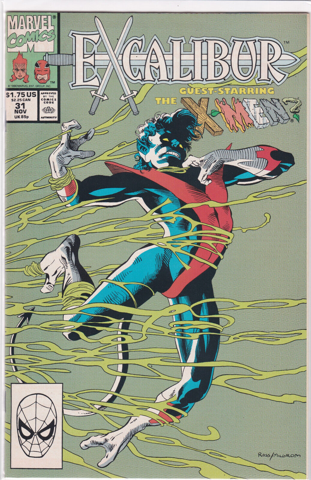 Excalibur #31 (1988) Marvel Comics, High Grade