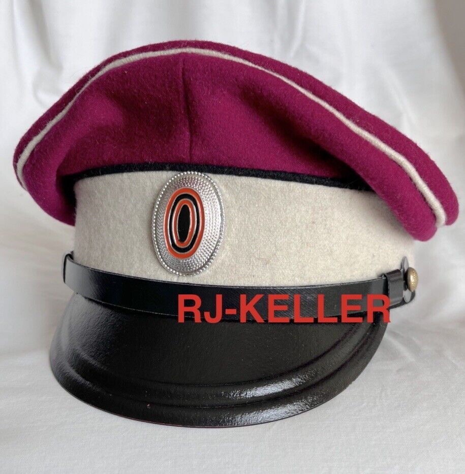 WW1 Imperial Russian Drozdovsky Regiment 1919 Officers Peaked Visor Hat Cap Sz58