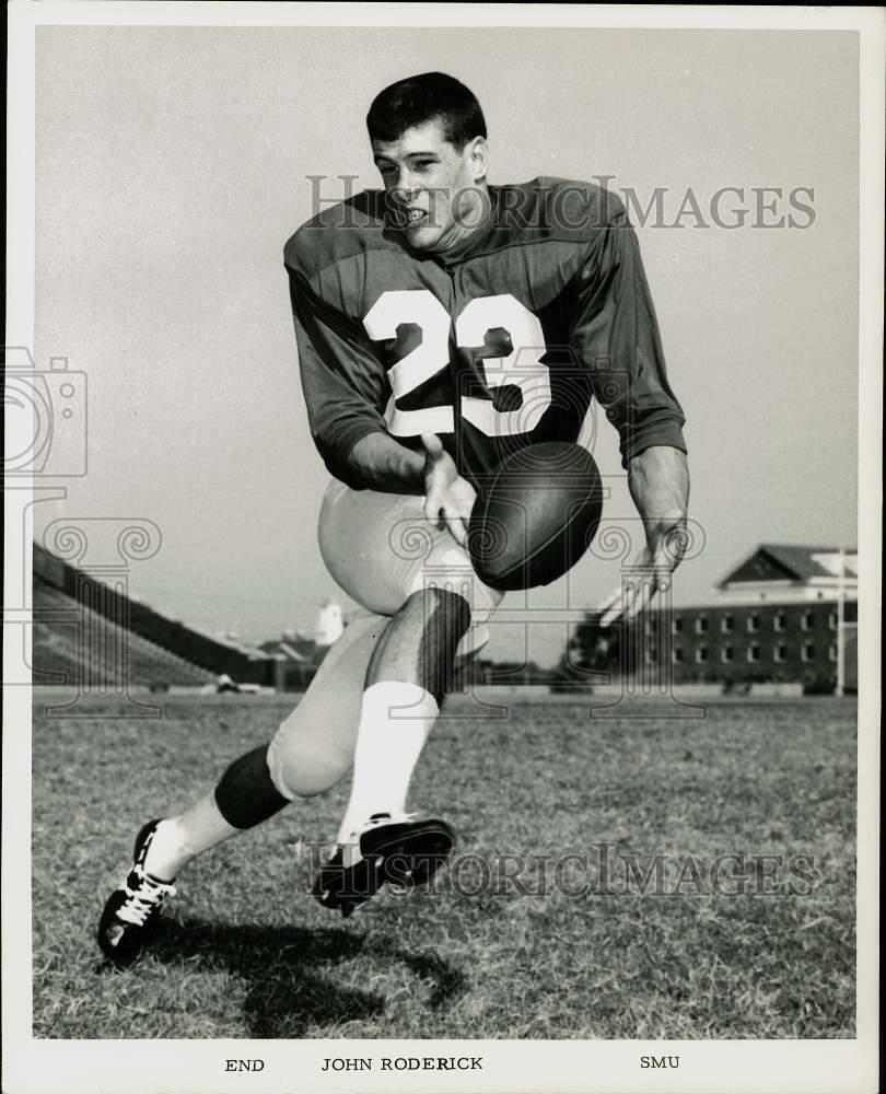 1967 Press Photo John Roderick, SMU football player - hpx03361
